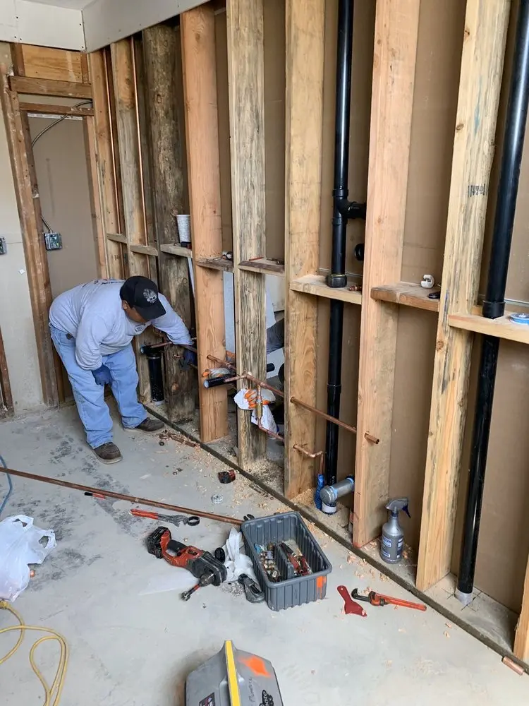 Commercial rough-in plumbing for Commercial Plumbing in Bonner Springs